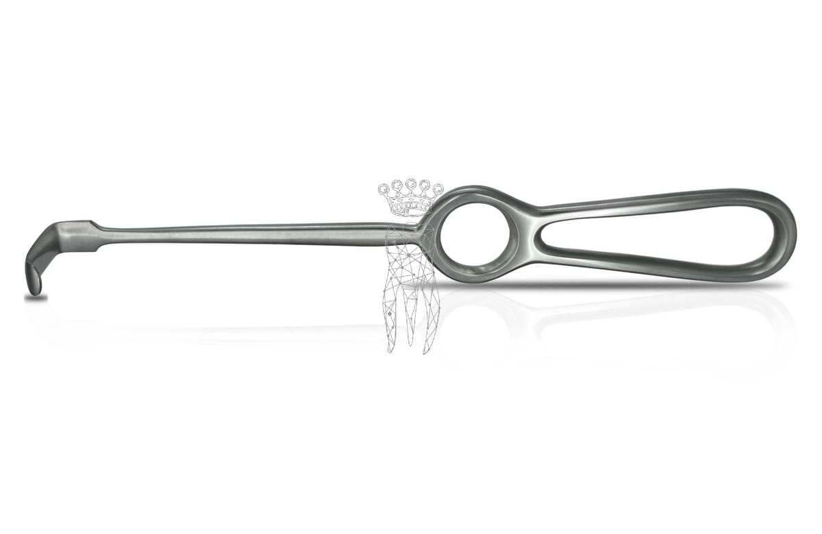 Wundhaken Langenbeck 29x10mm – Carl Martin, Cheek Retractors - Wound Retractors