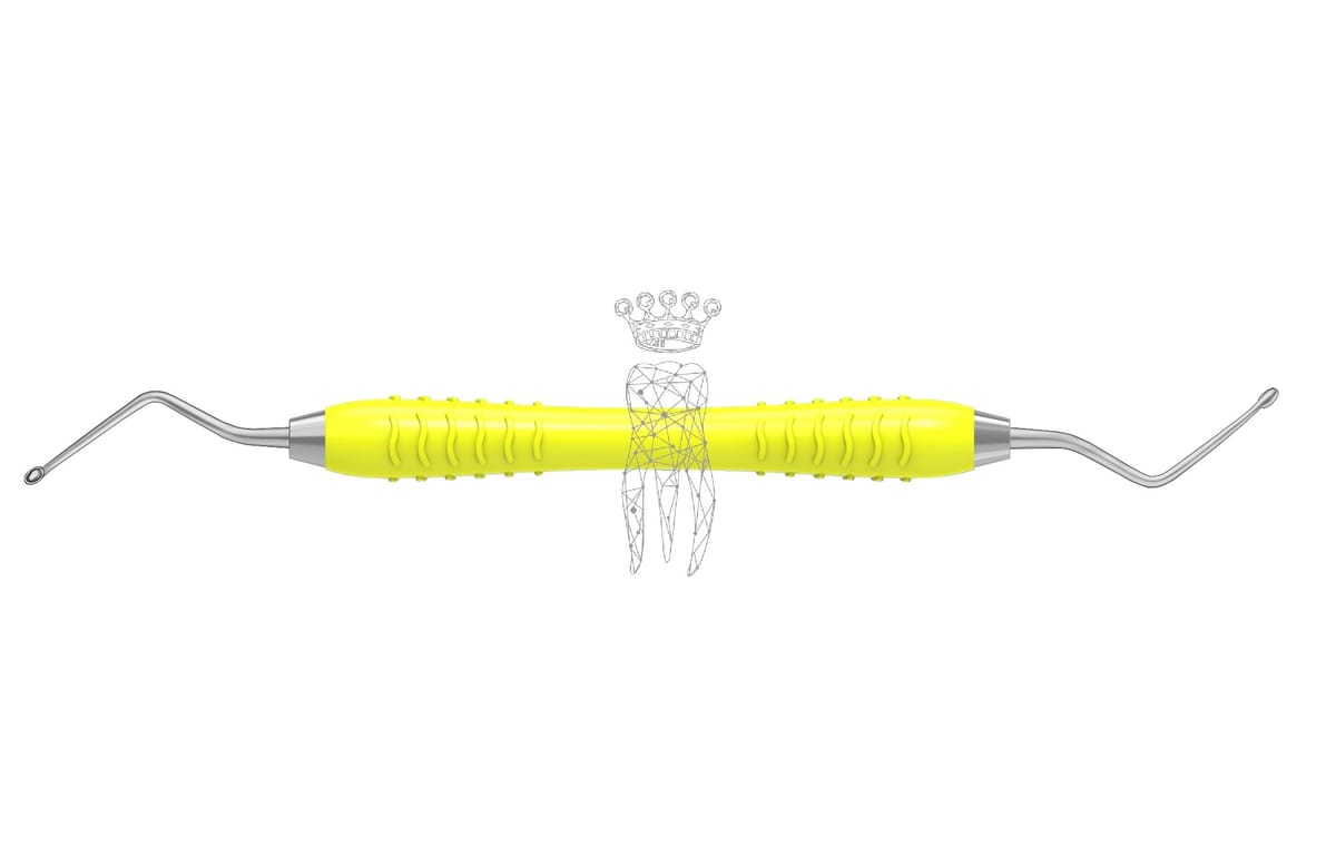 Scharfer Löffel Hemingway oval 2.0/3.0mm Colori-Silicon – Carl Martin, Other Dental Laboratory Instruments
