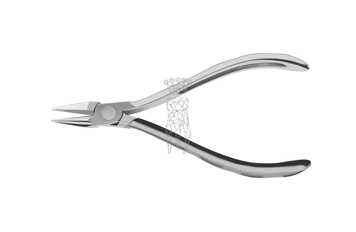 Light Wire Bird Beak Zange lange Ausführung mit Führungsrille – Carl Martin, Pliers