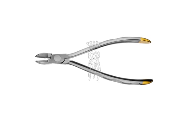Lock Pins & Ligaturenschneider MINI 13cm gerade HM-Einsätze