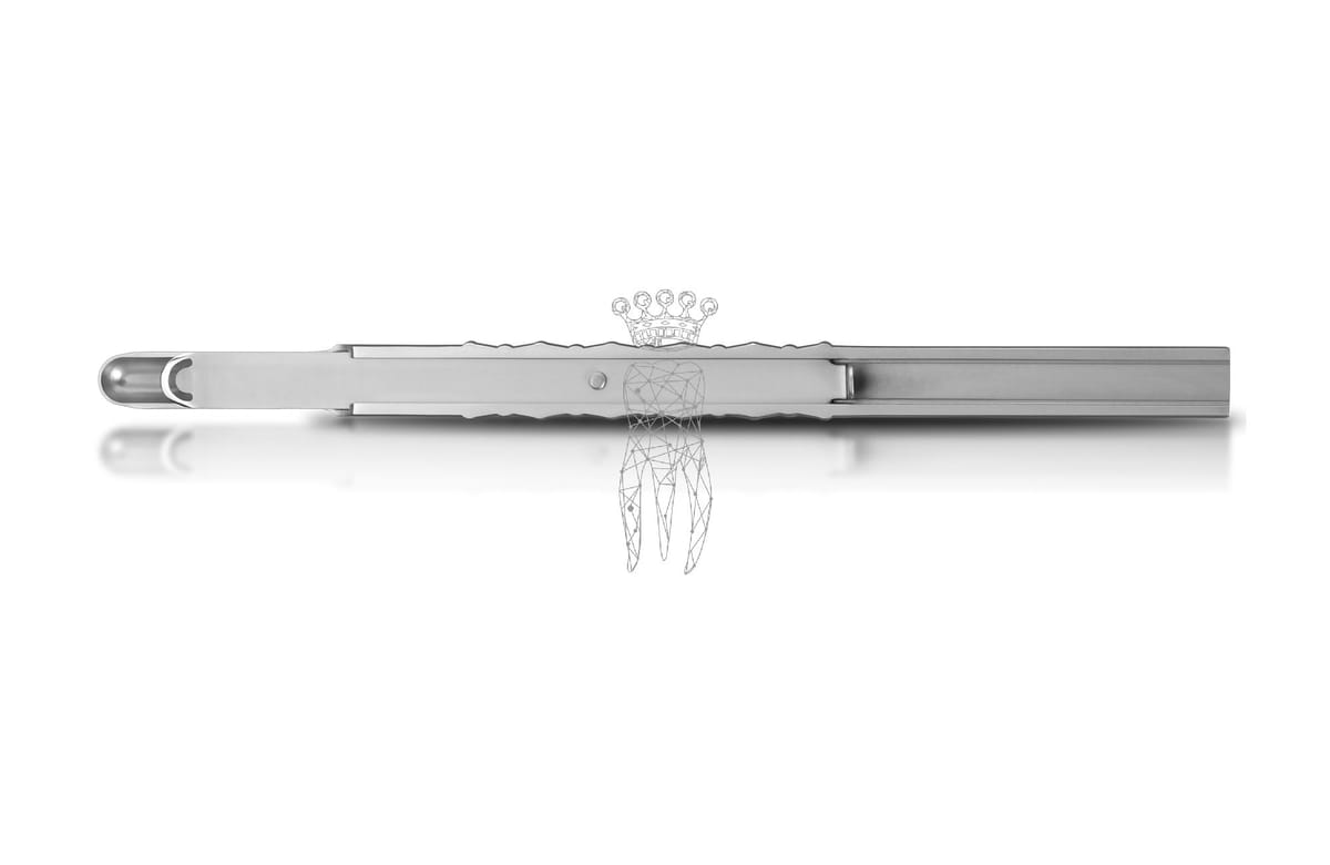Knochenschaber gerade incl. 1 Klinge LiquidSteel – Carl Martin, Sonstige chirurgische Instrumente