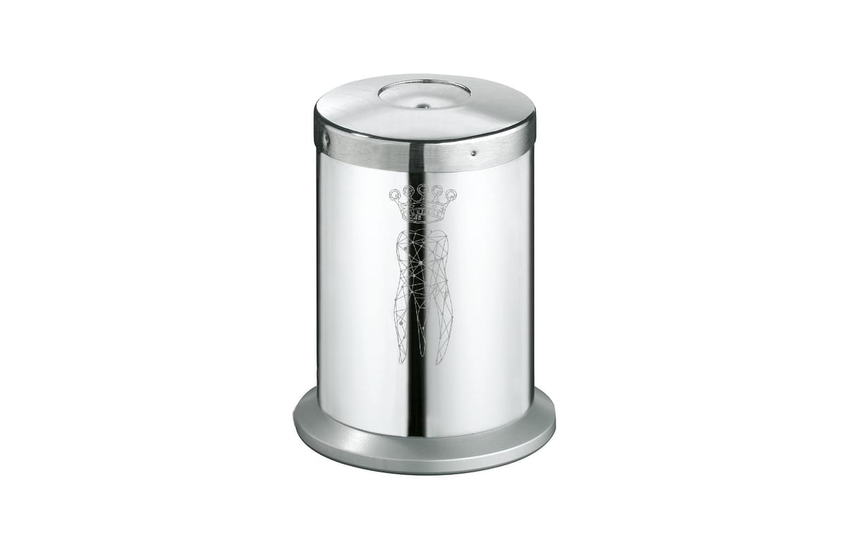 Wattespender METHOT Edelstahl 90mm hoch - Ø 48mm – Carl Martin, Cotton Rolls