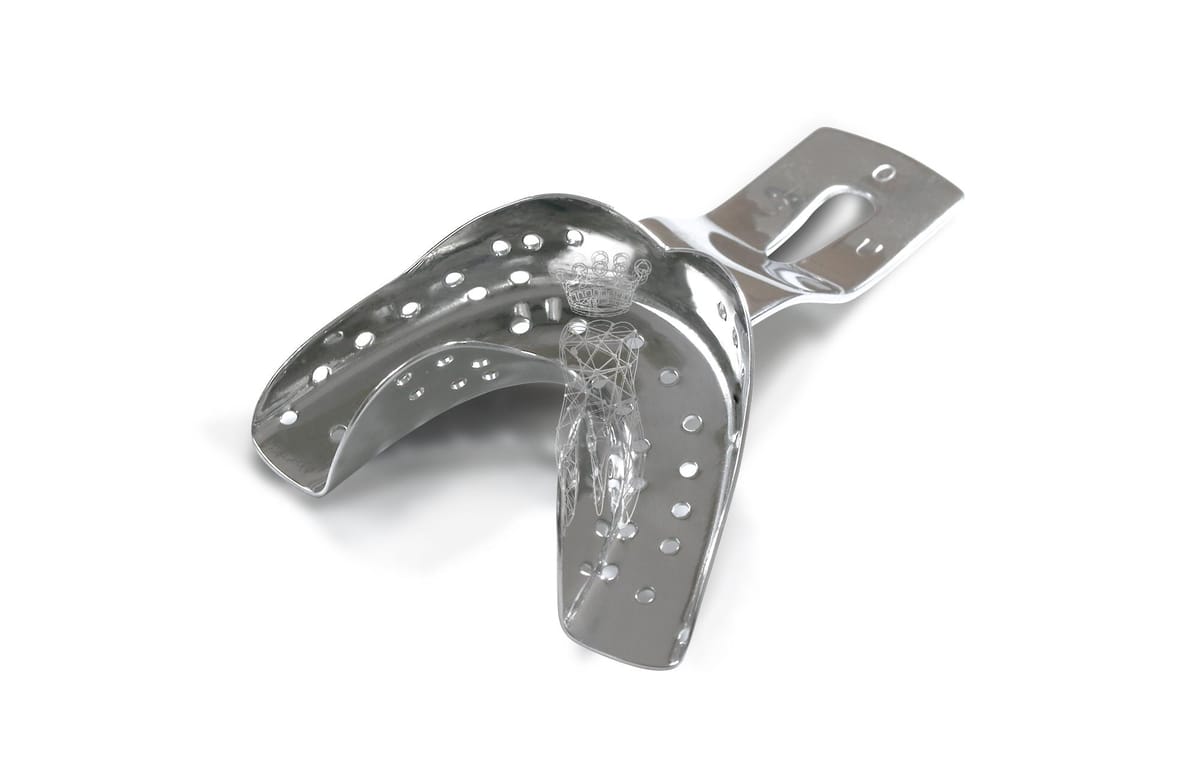 Abdrucklöffel Ehricke bezahnt UK gelocht – Carl Martin, Disposable Impression Trays