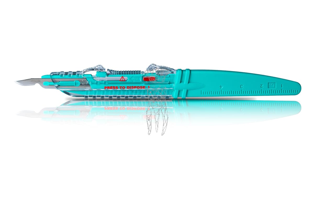 Einmal Sicherheits-Skalpelle rostfrei - Pack à 10 Stück (872S/15C) – Carl Martin, Scalpels and Accessories