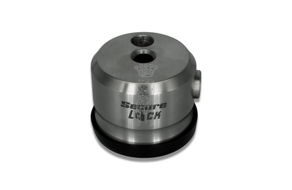Spritzenständer SecureLock rostfrei 540gr. Ø50mm/H=40mm
