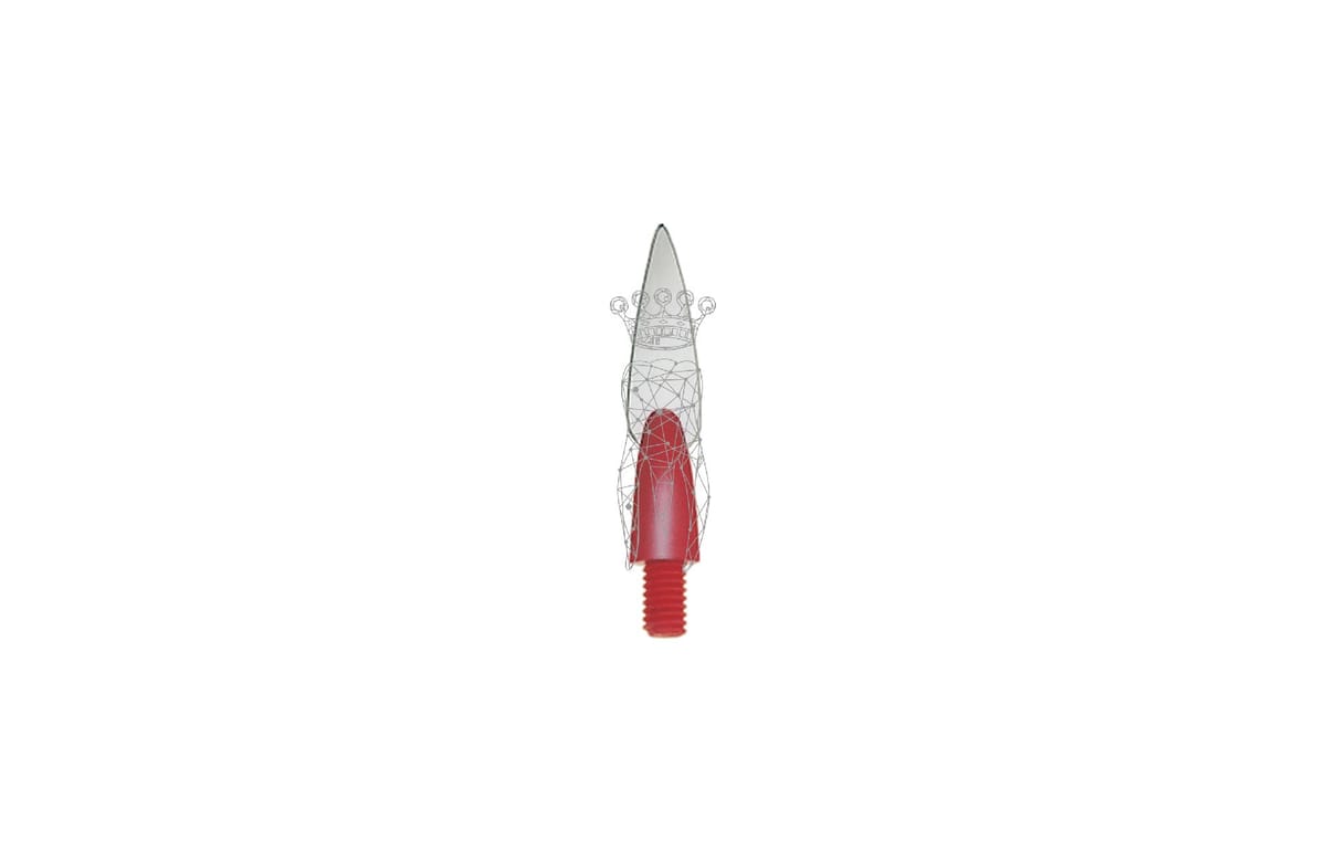 Ersatzspitze Greenstein 0.12mm Spitzenform 1191B grün – Carl Martin, Applikationsspitzen (Tips)