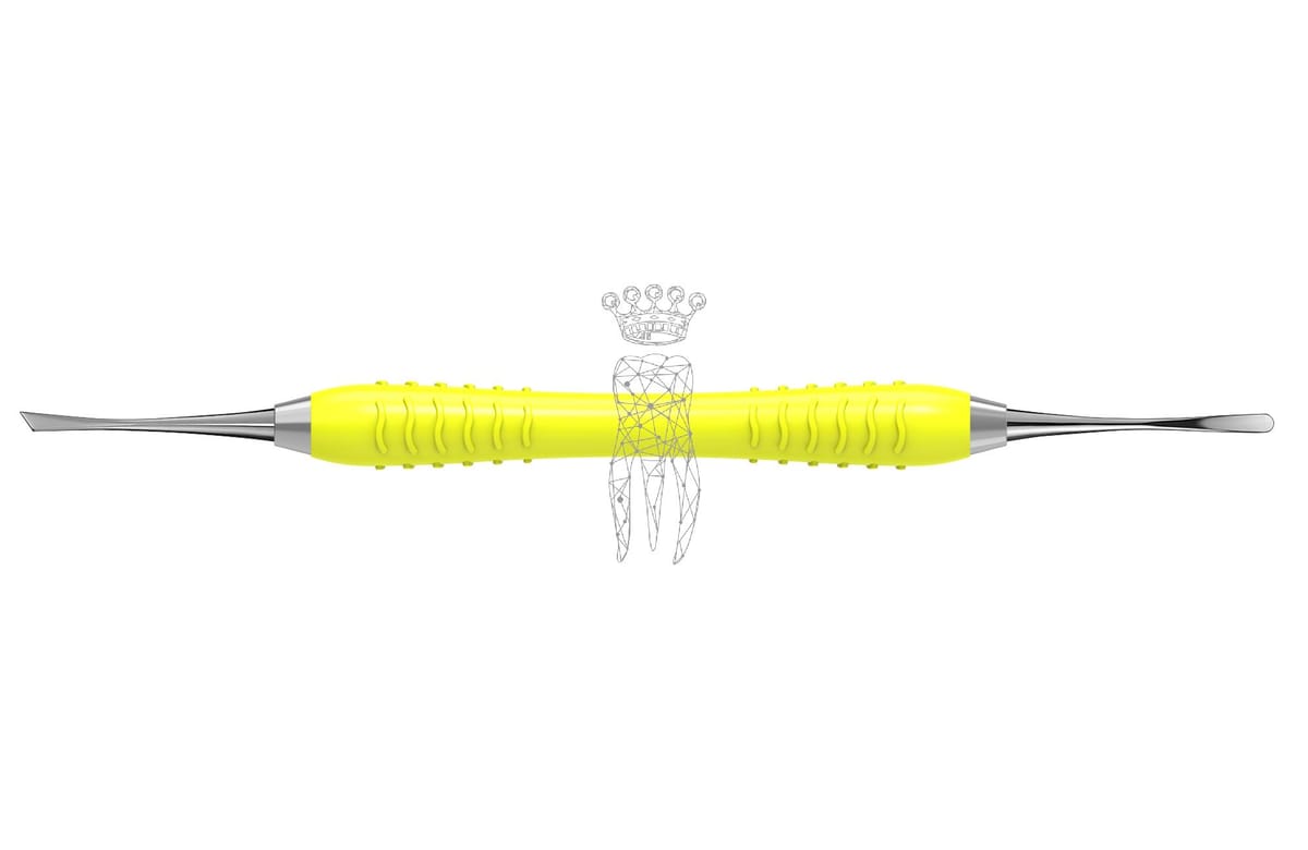 Raspatorium MINI-GLICKMAN Colori-Silicon Klinge 3.0mm / Raspa: 3.0mm – Carl Martin, Raspatorien - Elevatorien