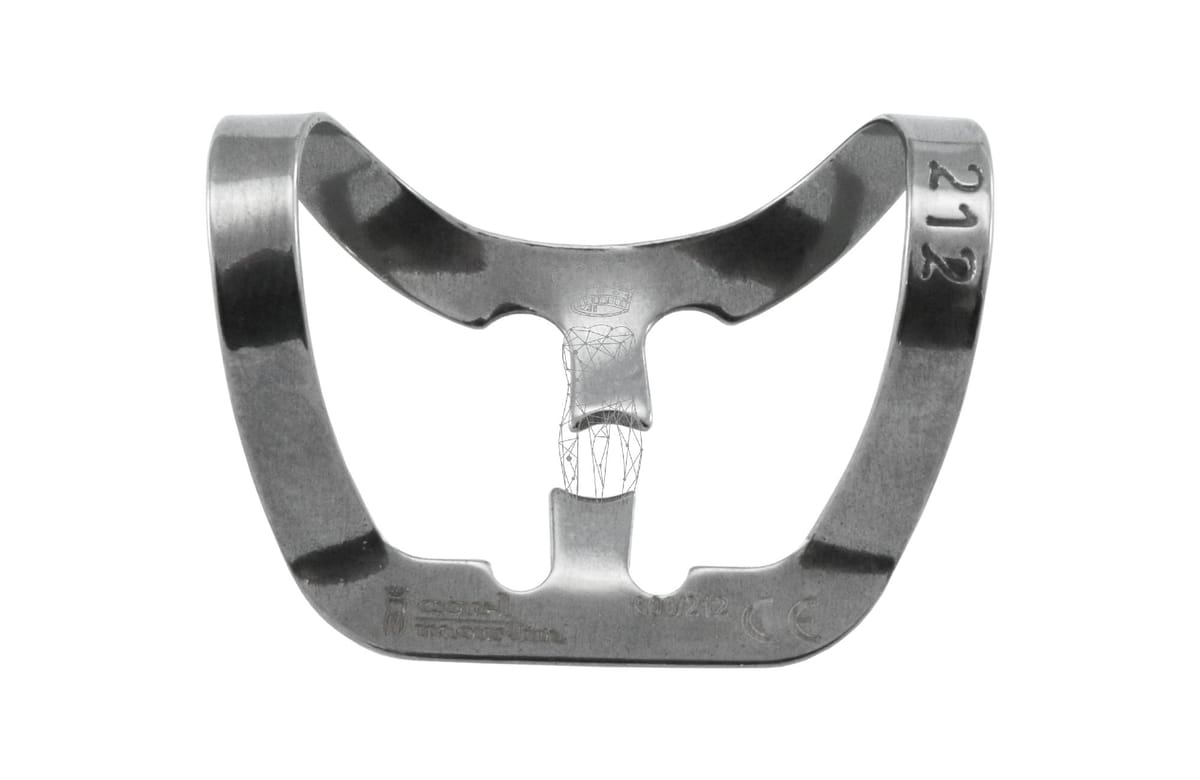 Kofferdamklammer #212 Anterior – Carl Martin, Rubber Dam Clamps