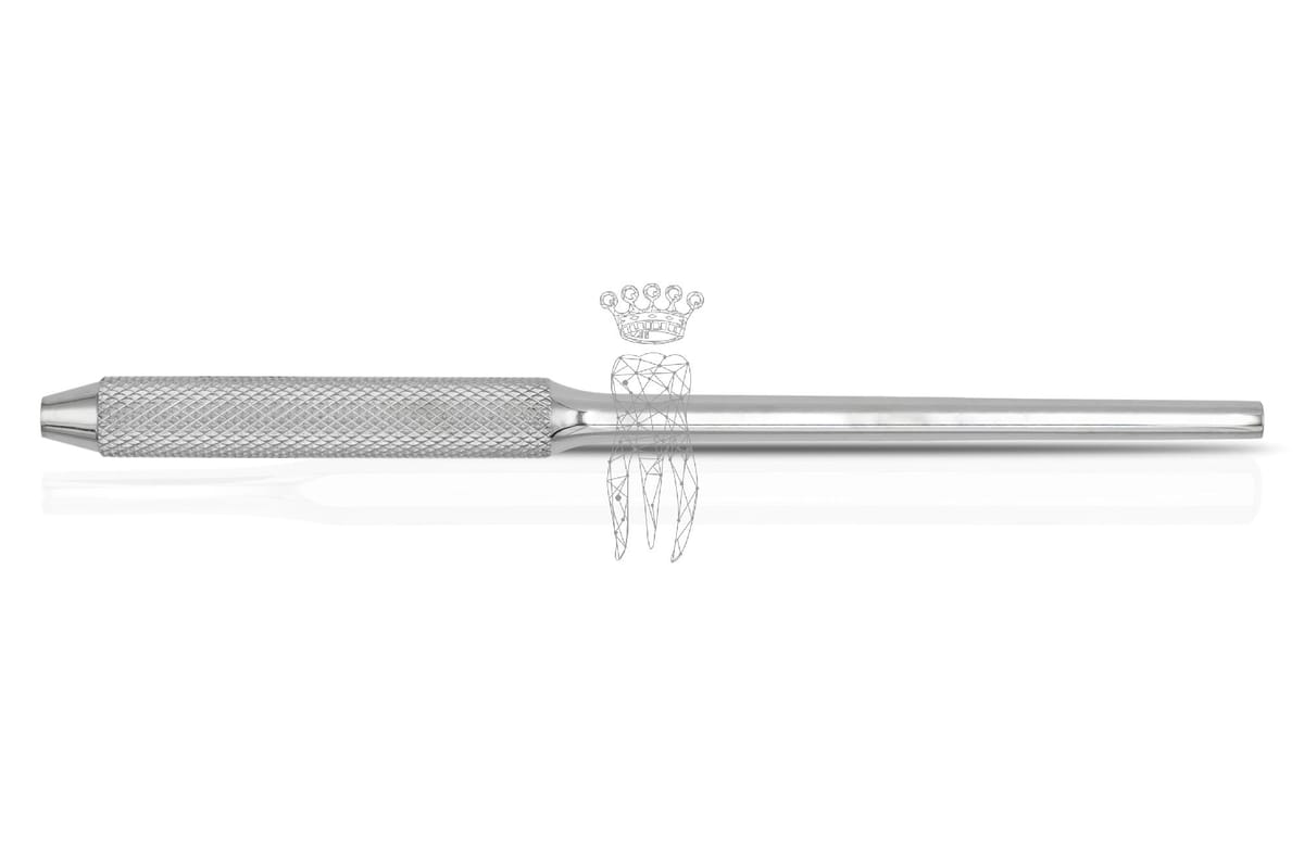 Mundspiegelgriff rund massiv rostfrei Gewinde M2.5mm – Carl Martin, Mundspiegel und Zubehör