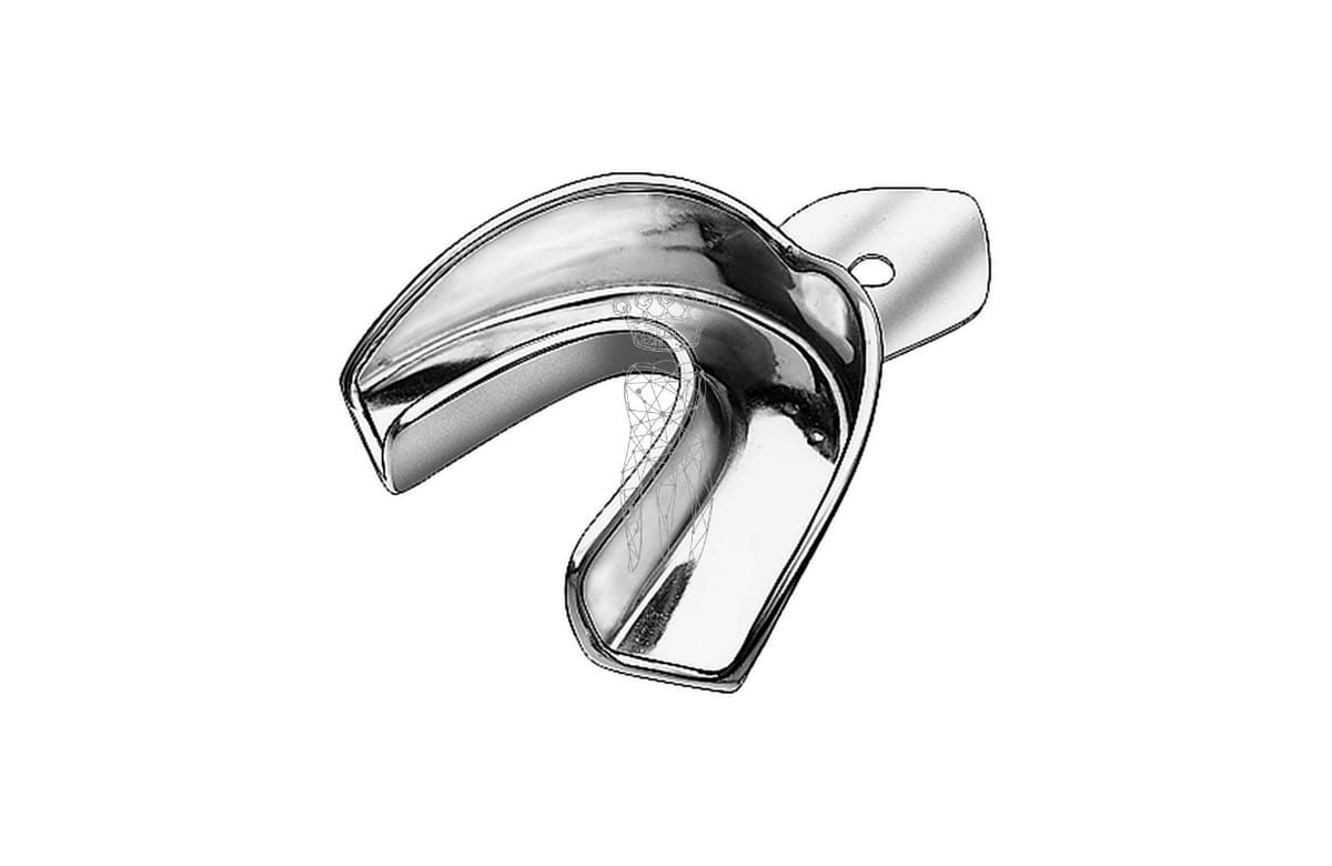 Abdrucklöffel ERGOLOCK UK ungelocht – Carl Martin, Disposable Impression Trays