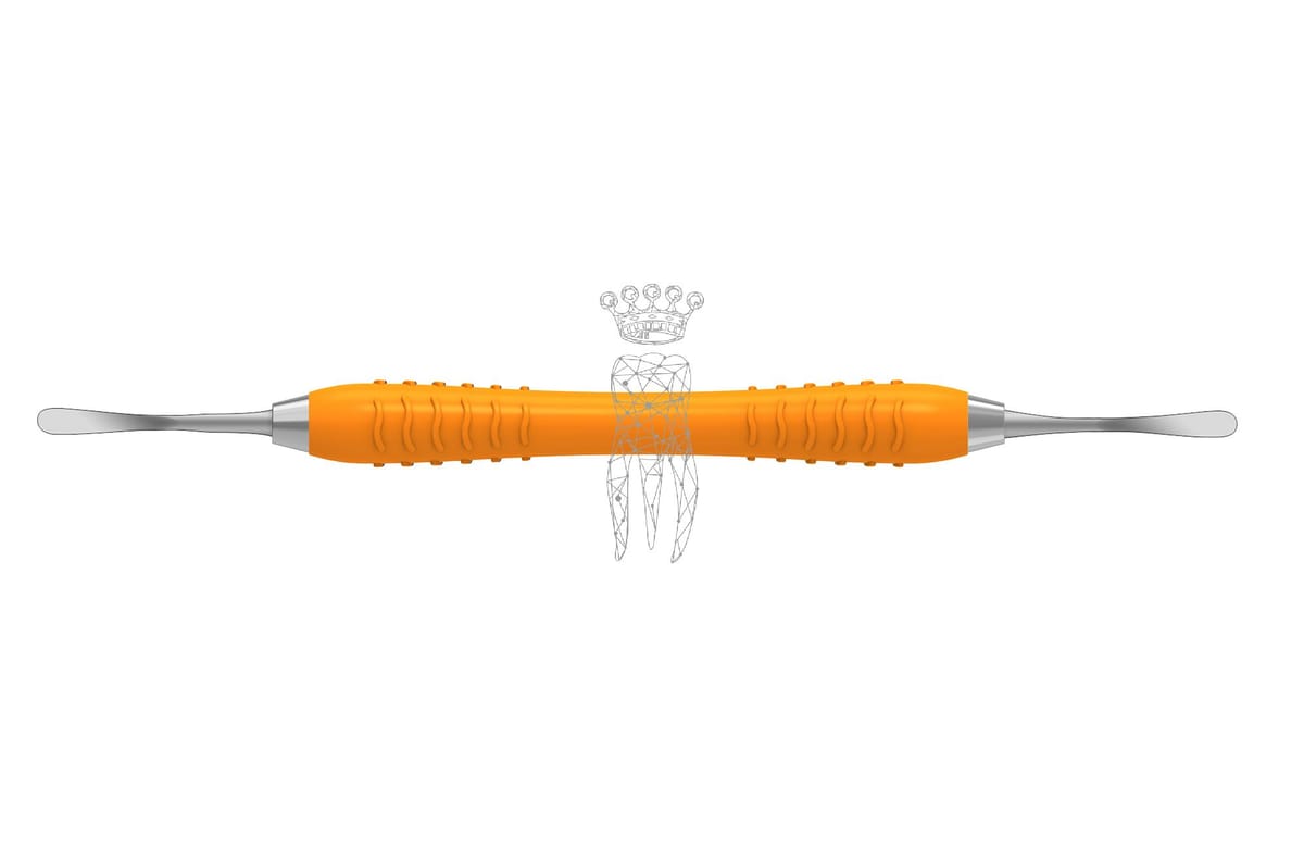 Raspatorium FREER Colori-Silicon scharf 5.0mm / stumpf 5.0mm – Carl Martin, Raspatorien - Elevatorien