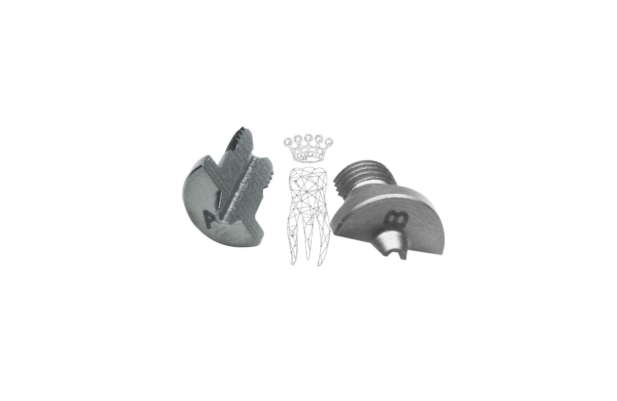 Ersatzkopf 1 + 2 für 1953 IT - Gewinde (Imperial Thread) – Carl Martin, Accessories for Cartridge Syringes