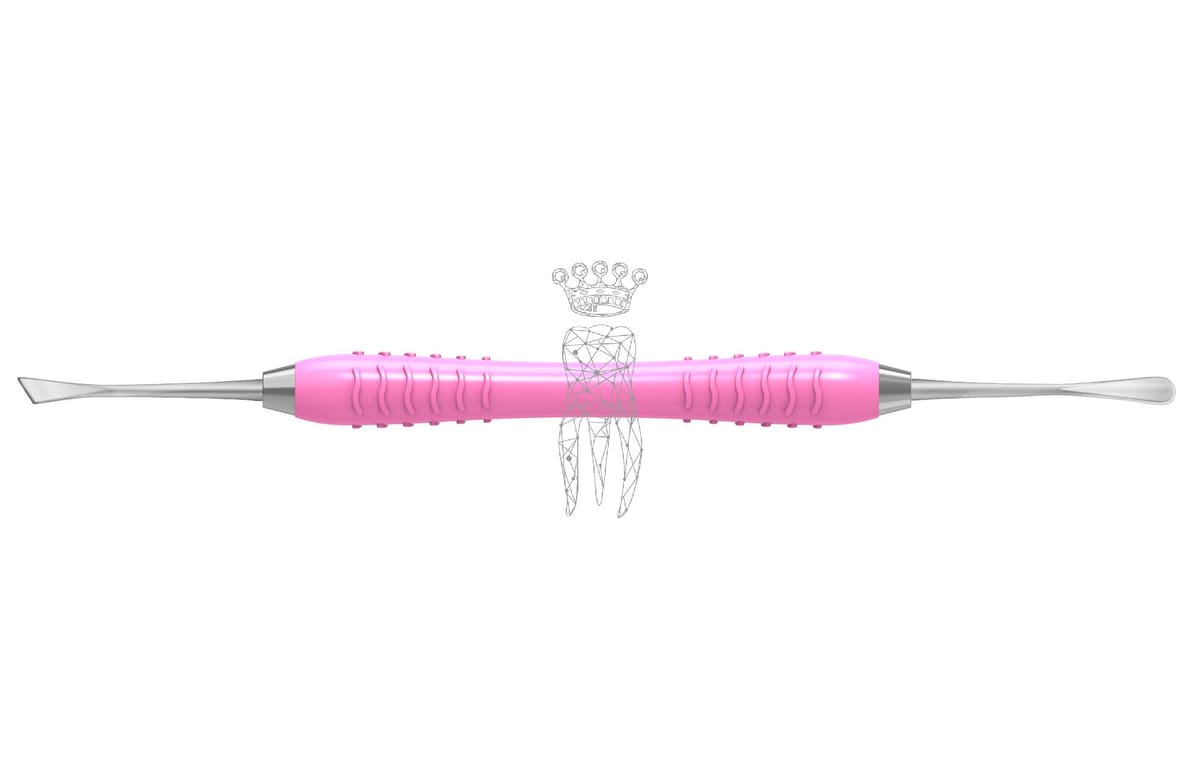 Raspatorium GLICKMAN Colori-Silicon Klinge 4.0mm / Raspa: 4.0mm – Carl Martin, Raspatorien - Elevatorien