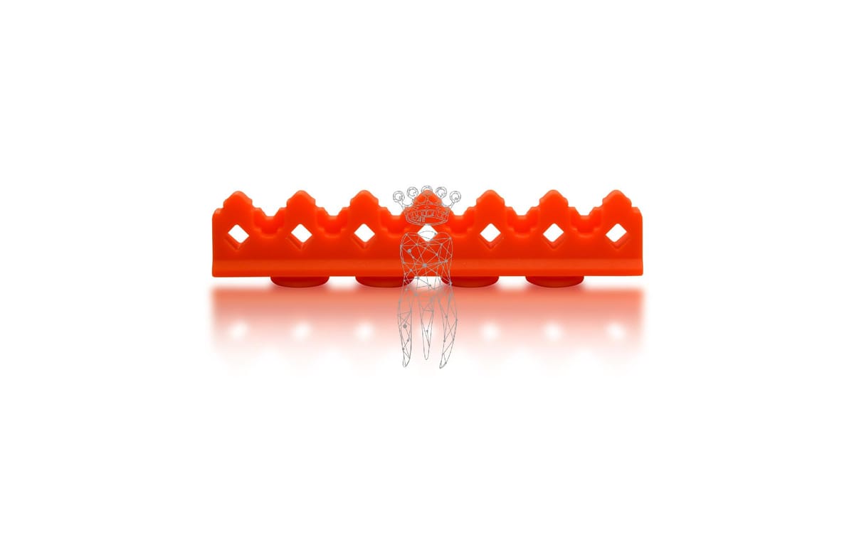 Silikon Auflage f. 3029-S + CLIP-S 6 Instrumente - orange – Carl Martin