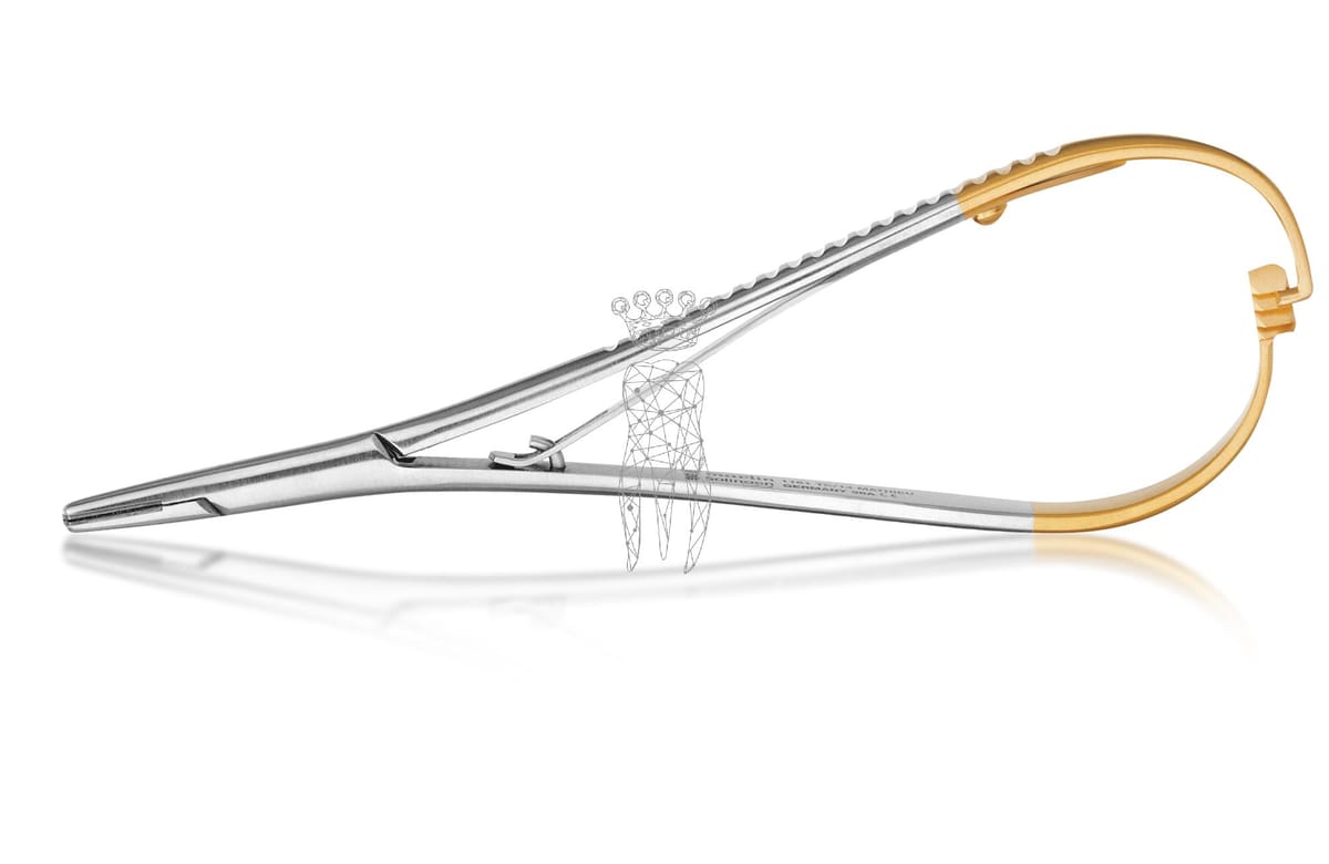 Nadelhalter Mathieu 14cm TC – Carl Martin, Accessories for Suture Materials