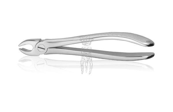 Zahnzange Haftprofil OK Molaren links