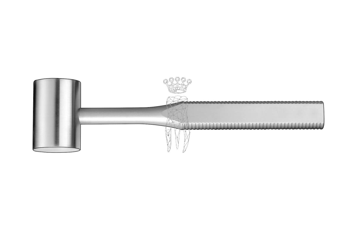Ombredanne Hammer 25 cm / 720 g – Carl Martin, Other Surgical Instruments