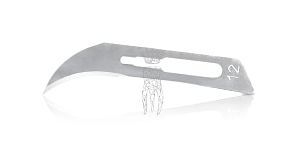 Skalpellklingen 100 Stück Carbon Steel