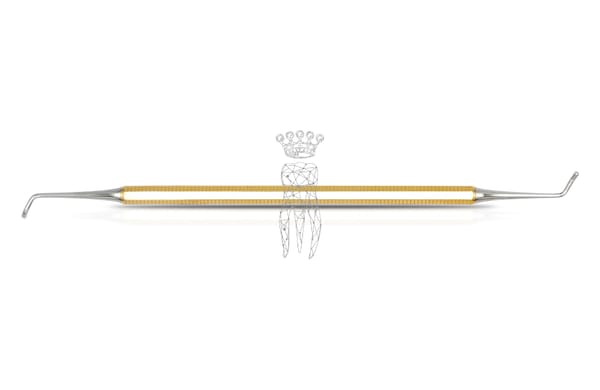 Stopfer tropfenförmig gebogen n. BOER Ø 1.25mm/1.25mm - PolyFill GOLD