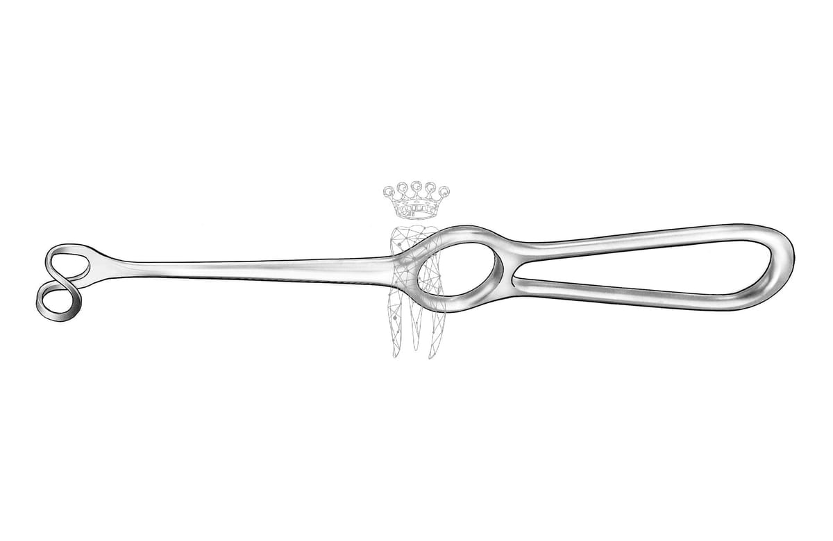 Mundwinkelhalter Middeldorpf 18 x 16mm – Carl Martin, Wangenhalter - Wundhaken