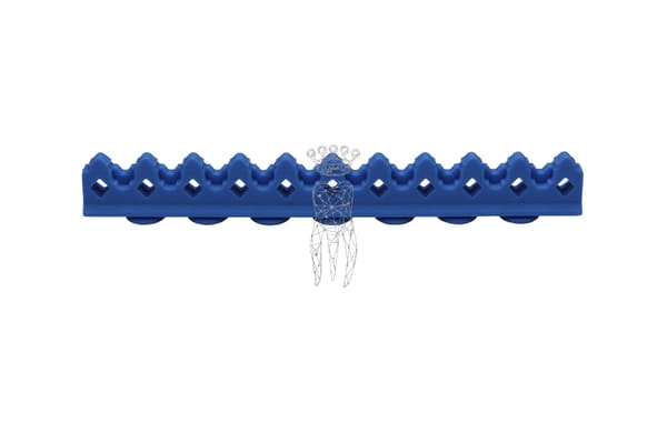 Silikon Auflage für 3029-L + M 10 Instrumente - hellblau