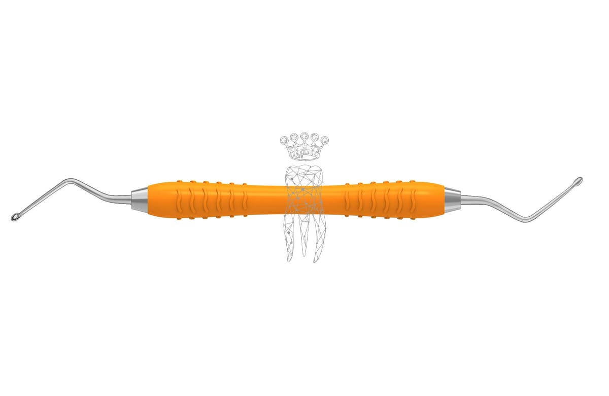 Scharfer Löffel Hemingway oval 2.0/3.0mm Colori-Silicon – Carl Martin, Disposable Impression Trays