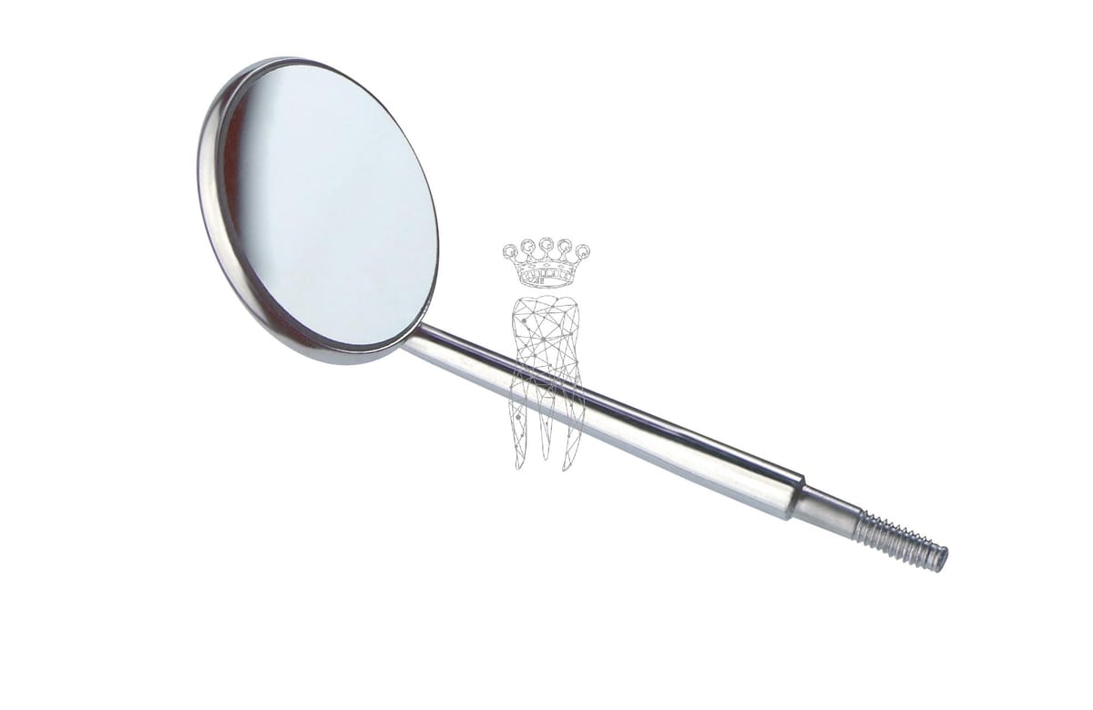Mundspiegel Front-Surface cone socket 12Stk. plan Ø24mm – Carl Martin, Mouth Mirrors and Accessories