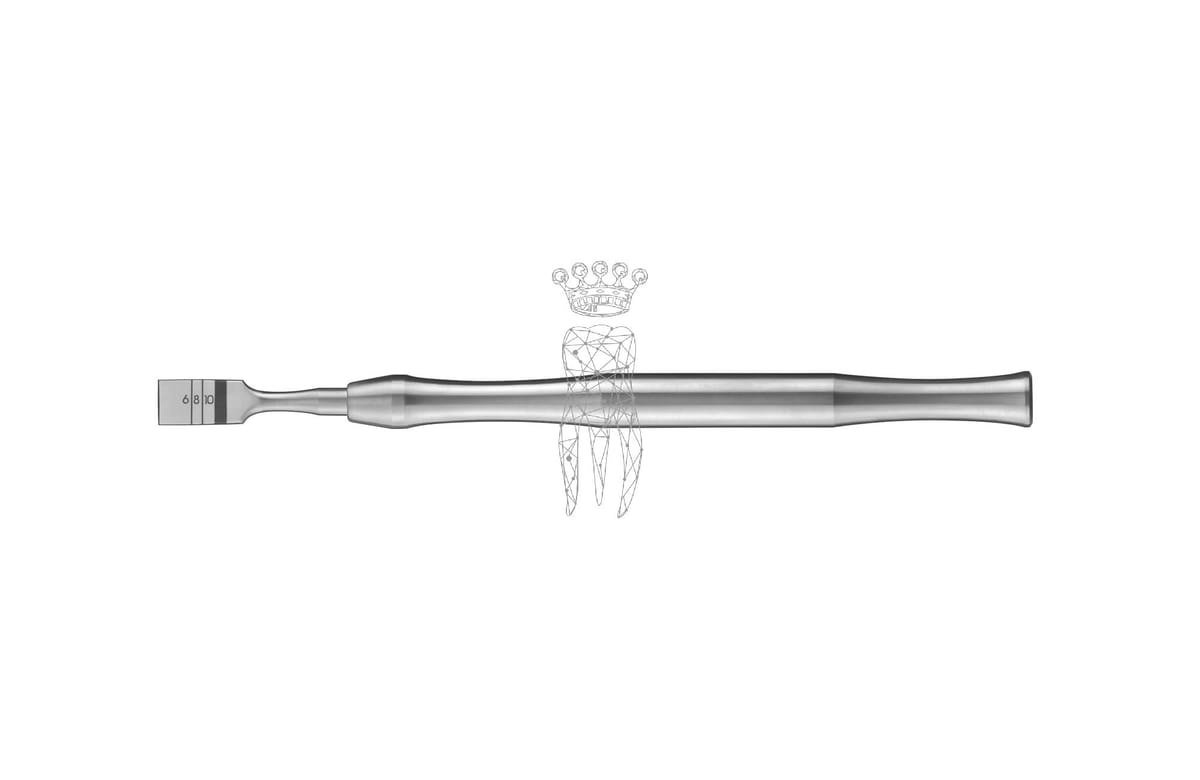 OSTEOTOM gerade Knochenmeißel 8.0mm – Carl Martin, Other Surgical Instruments