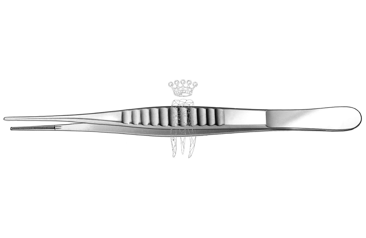 Pinzette de Bakey gerade – Carl Martin, Pinzetten
