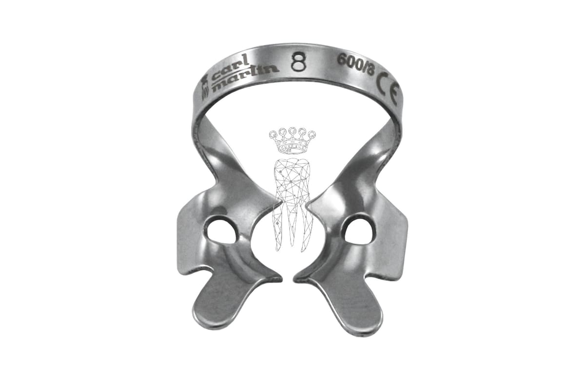 Kofferdamklammer #8 OK-Molar – Carl Martin, Rubber Dam Clamps