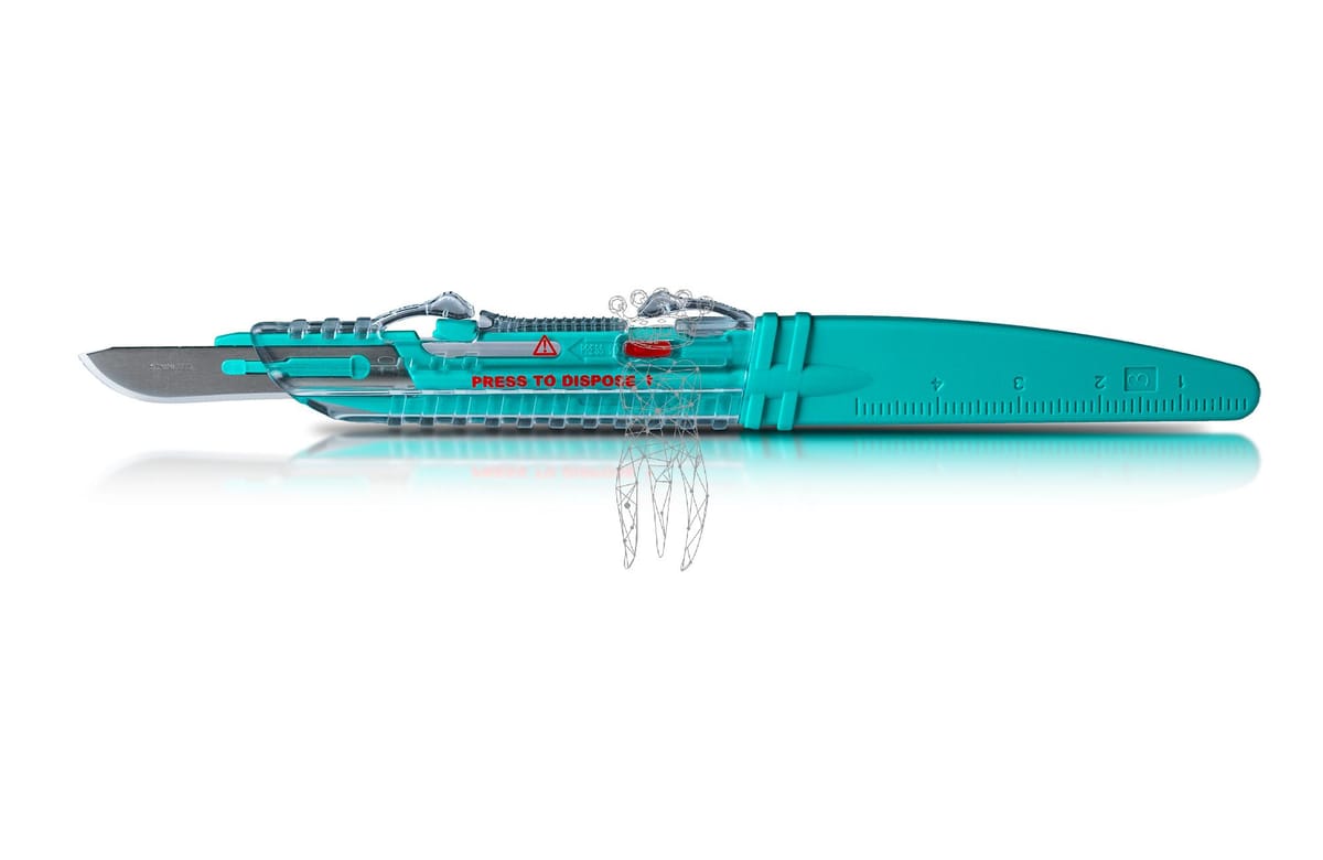 Einmal Sicherheits-Skalpelle rostfrei - Pack à 10 Stück – Carl Martin, Scalpels and Accessories