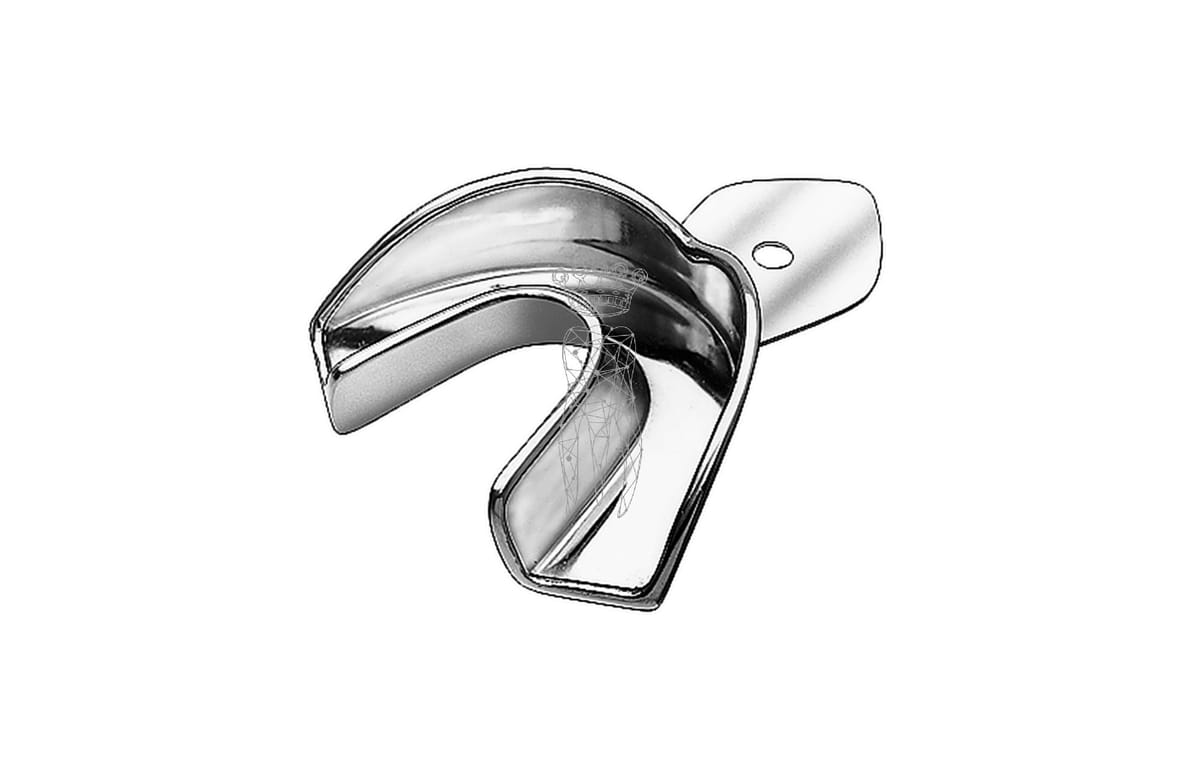 Abdrucklöffel ERGOLOCK UK ungelocht – Carl Martin, Disposable Impression Trays