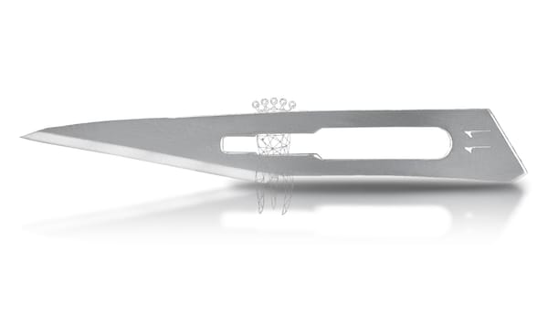 Skalpellklingen 100 Stück Carbon Steel