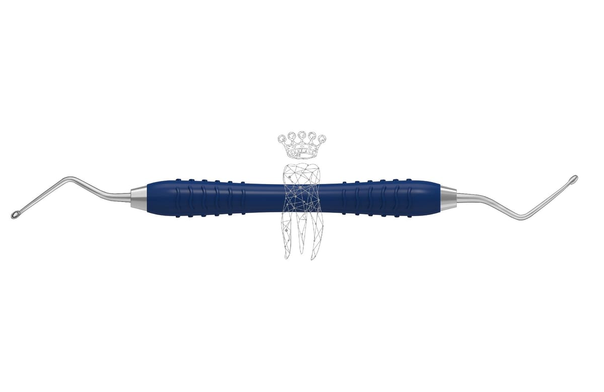 Scharfer Löffel Hemingway oval 2.0/3.0mm Colori-Silicon – Carl Martin, Other Dental Laboratory Instruments