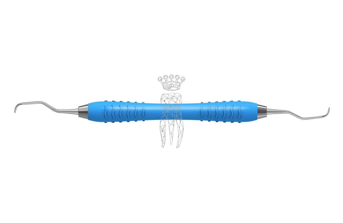 Kürette Gracey Colori-Silicon LiquidSteel – Carl Martin, Curettes