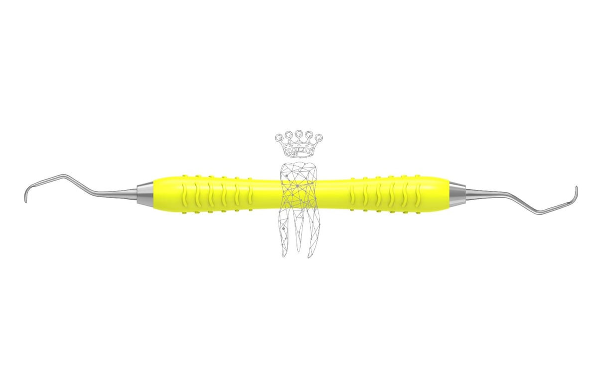 Kürette Gracey Colori-Silicon LiquidSteel – Carl Martin, Curettes