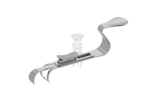 Double Hook Retractor schmal