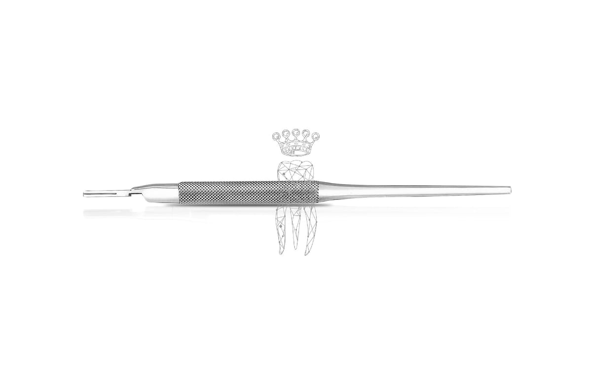 Skalpellklingenhalter Rundgriff gerade für Klingen 10,11,12,12D,15,15C – Carl Martin, Scalpels and Accessories