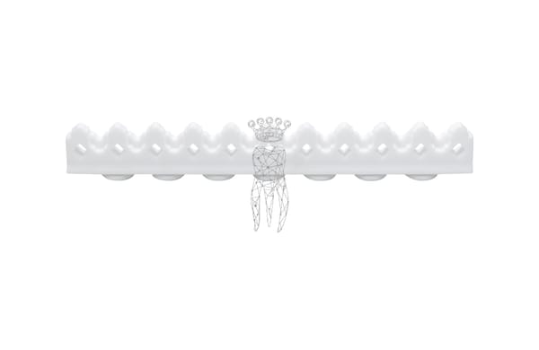 Silikon Auflage für 3029-L + M 10 Instrumente - weiß