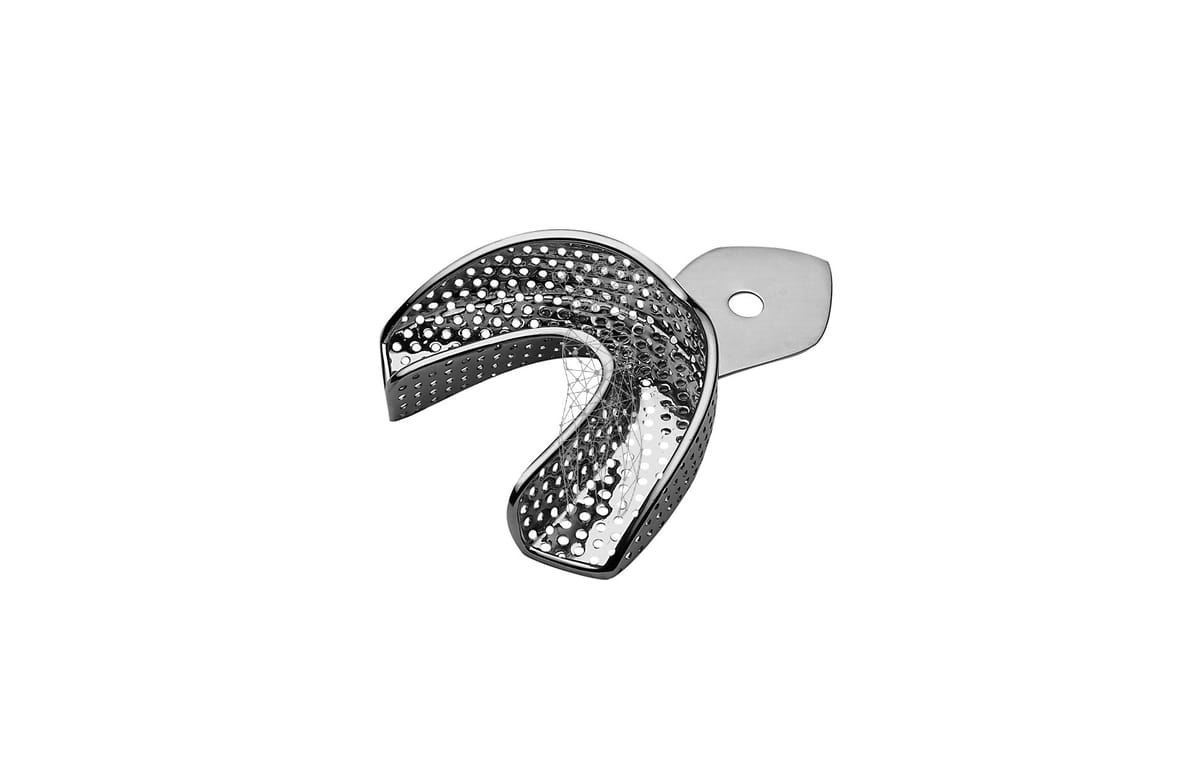 Abdrucklöffel ERGOLOCK UK gelocht – Carl Martin, Disposable Impression Trays