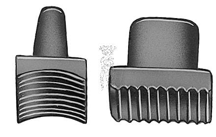 Kunstoffbacken (Paar) für 1165 – Carl Martin, Accessories for Filling Instruments