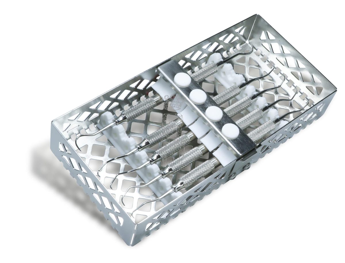Paro-Set im SteriWashTray 972/H6-H7,5-6,7-8,11-12,13-14 – Carl Martin, Küretten