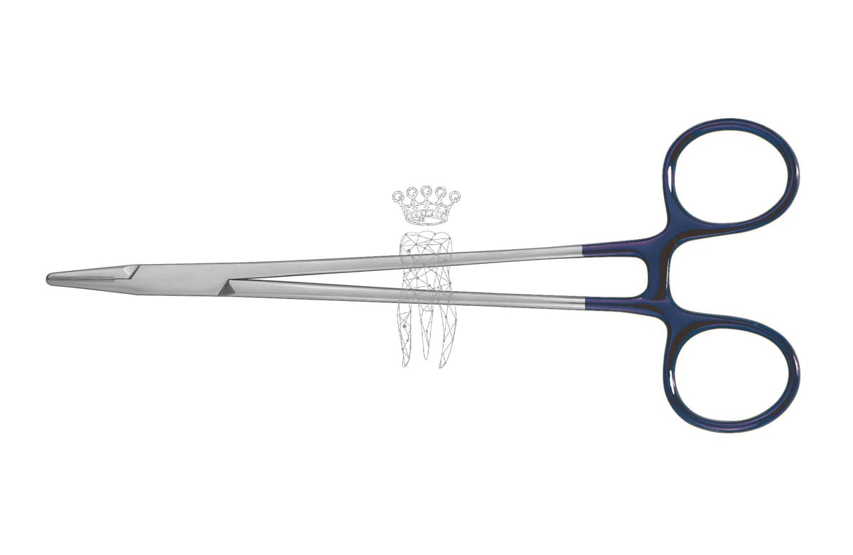 Nadelhalter Crile Wood 18cm RH RH-Beschichtung – Carl Martin, Zubehör für Nahtmaterial