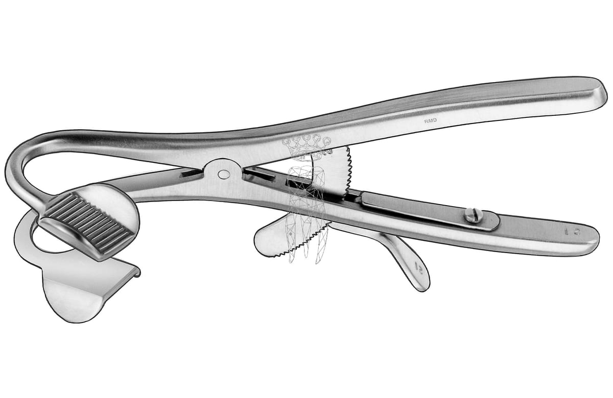 Mundsperrer Denhart 12cm – Carl Martin, Cheek Retractors - Wound Retractors