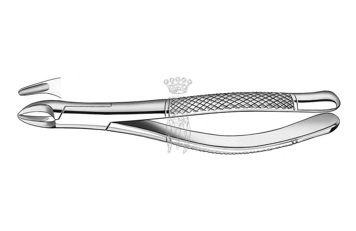 Zahnzange amerikanische Form OK Zähne für Kinder – Carl Martin, Pediatric Extraction Forceps