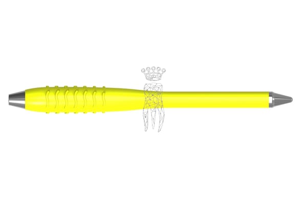 Mundspiegelgriff 12cm Gewinde M2.5mm Colori Silikon
