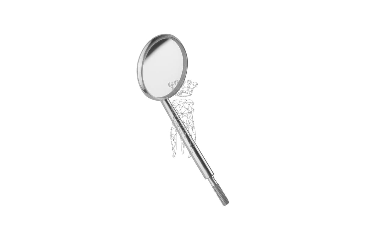Mundspiegel plan cone socket 12 pcs. Ø 24mm – Carl Martin, Mouth Mirrors and Accessories