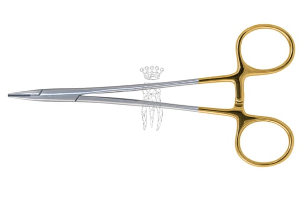 Nadelhalter Crile Wood SLIM 15cm TC 15cm sehr fein