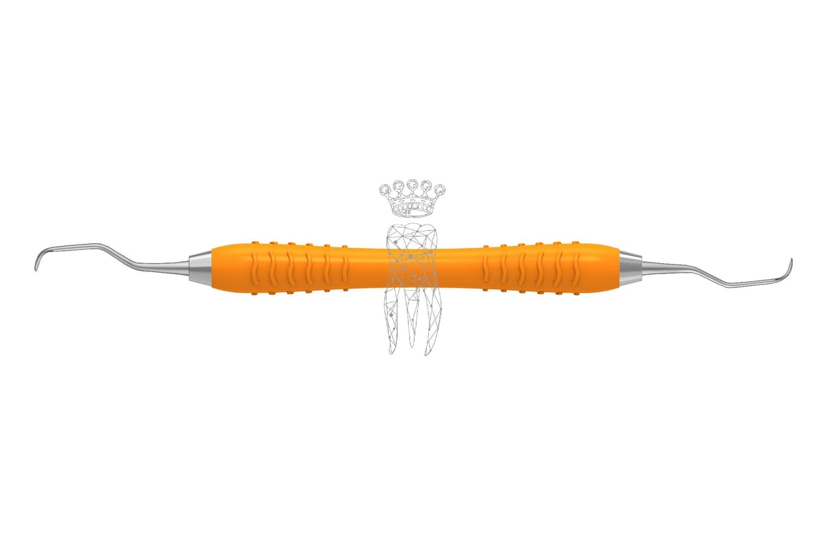 Kürette Gracey Colori-Silicon LiquidSteel – Carl Martin, Curettes
