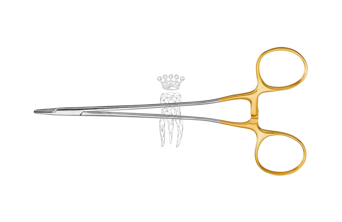 Nadelhalter Crile-Wood 15cm TC schlankes Modell – Carl Martin, Zubehör für Nahtmaterial
